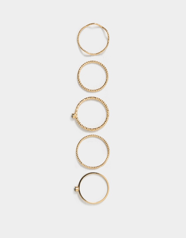 Forcast - Kaleah 5PC Rings Set
