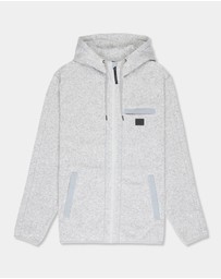 Quiksilver - Mens Keller Outdoor Zip Up Hoodie