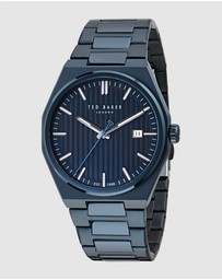 Ted Baker - Barteen IP 40mm Blue Bracelet Watch