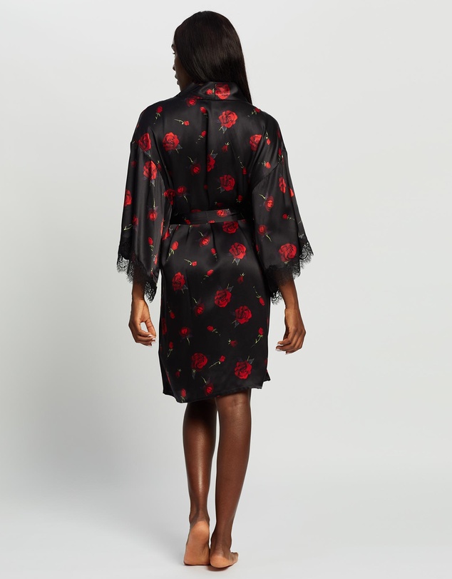 Sainted Sisters - Scarlett Silk Kimono