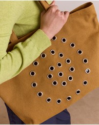 Damson Madder - Raine Swirly Eyelet Tote Bag