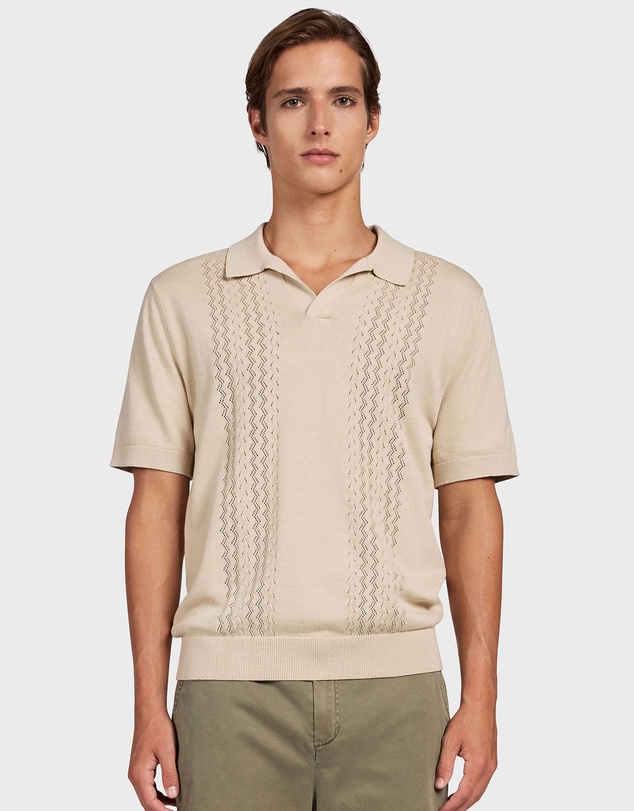Academy Brand - Charlie SS Knit Polo