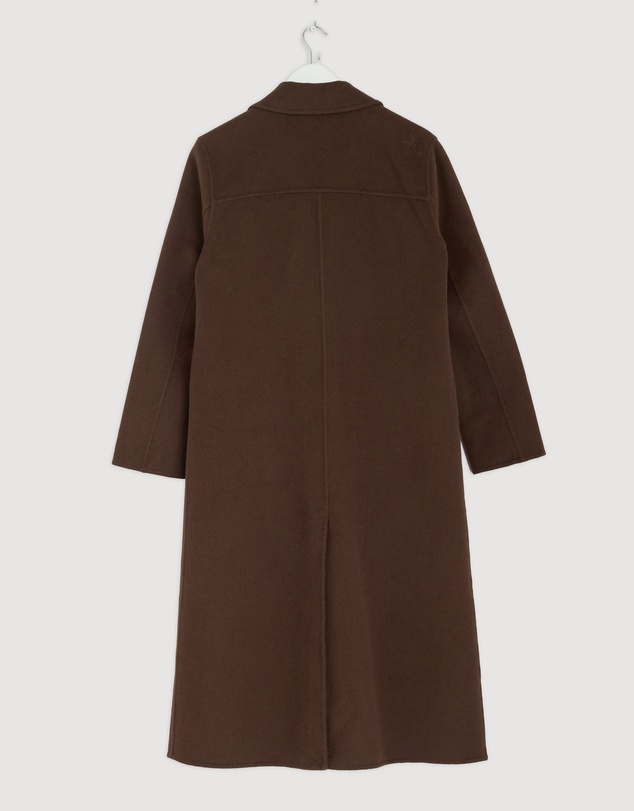 Revibe - Repaired AERE Orla Double Faced Wool Coat - AU 6