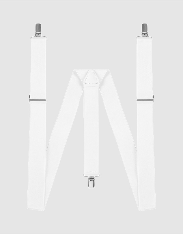 Buckle - Australian Made Plain Y Back Braces. 35mm width.