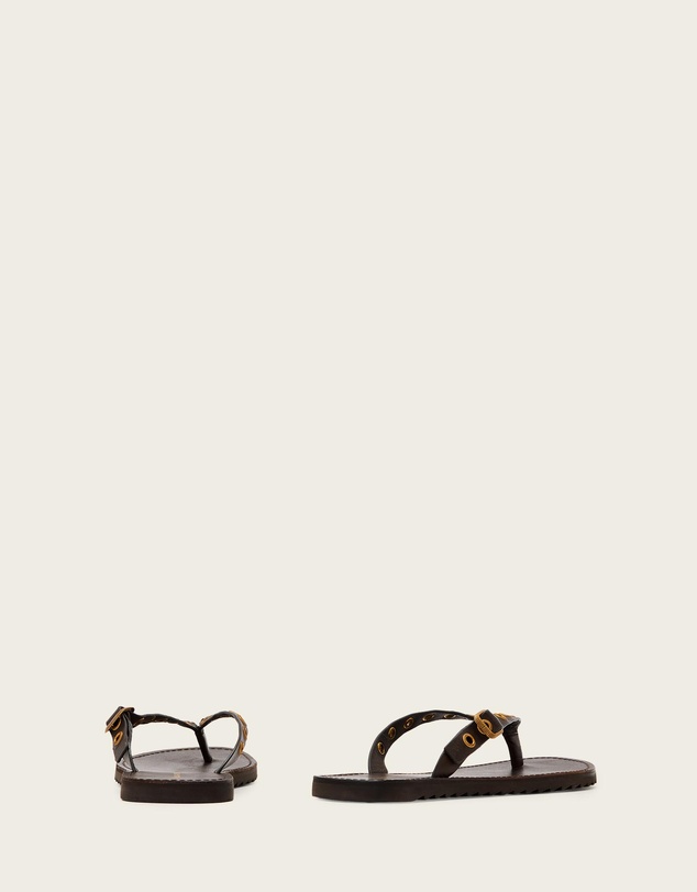 AllSaints - Sydney Eyelet Sandals