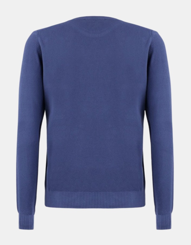 Henry Bucks - Henry Sartorial Cotton Textured Crew Neck Knit