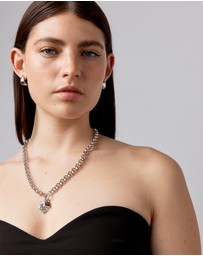 Michael Hill - Twisted Circle Pendant Connector in Sterling Silver