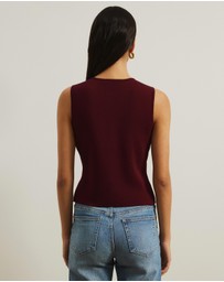 Atmos&Here - Bella Compact Knit Vest
