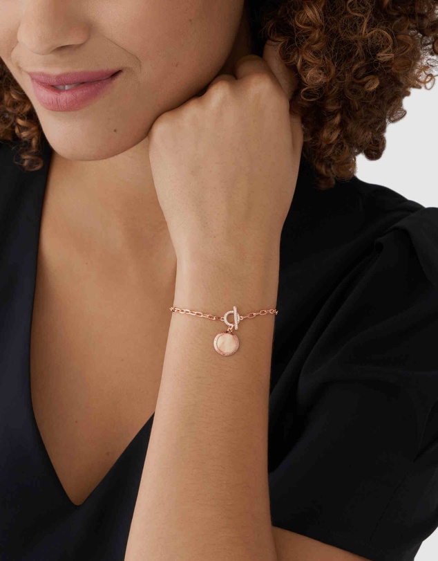 Emporio Armani - Emporio Armani Rose Gold Bracelet EG3564221
