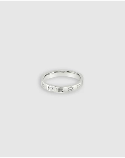 Ichu - Personalised Letter U Ring