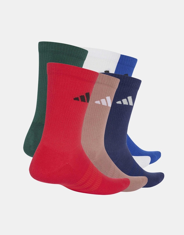 adidas Sportswear - 6-Pack Essentials Cushioned Crew Socks - ICONIC EXCLUSIVE