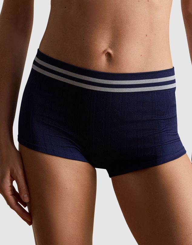 Lauren by Ralph Lauren - Cricket Cable Knit Seamless Girl Short Brief