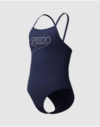Speedo - Classic Logo One Piece - Kids-Teens