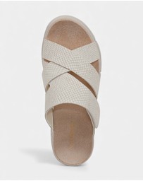 Vionic - Uptown Sunset Wedge - Ivory