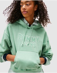 Tommy Jeans - Boxy Crop Varsity Hoodie