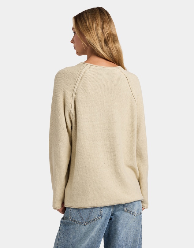RVCA - Womens Ivy Raglan Crew Neck