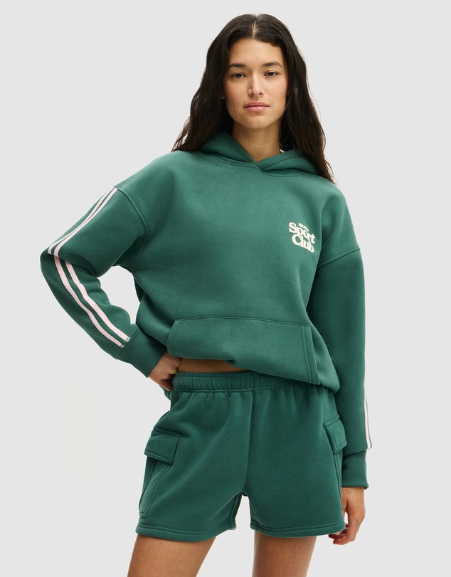Cotton On Body Active - Plush Premium Graphic Hoodie