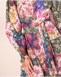 KACHEL - Leslie Shirred Mini Dress