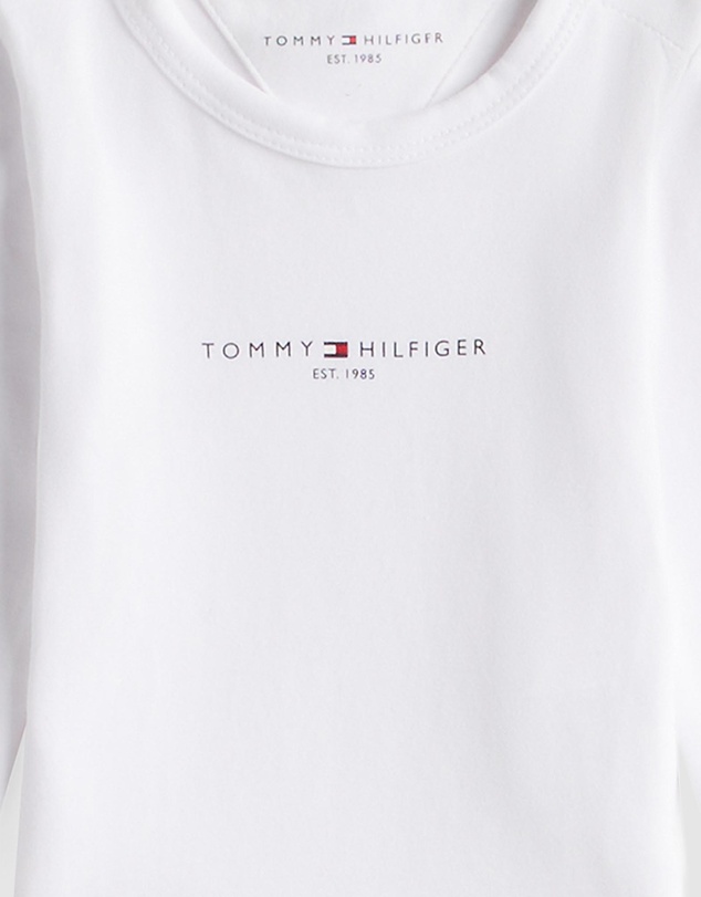 Tommy Hilfiger - Mini Cotton Bodysuit - Babies