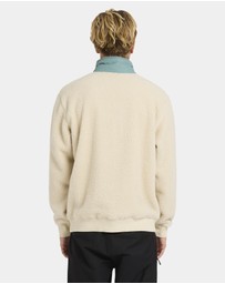 Billabong - Mens Boundary Peak Mock Neck Fleece Top