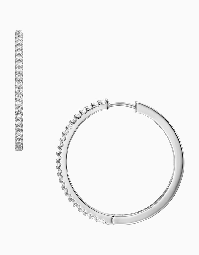 Fossil - Ellis Silver Tone Earring