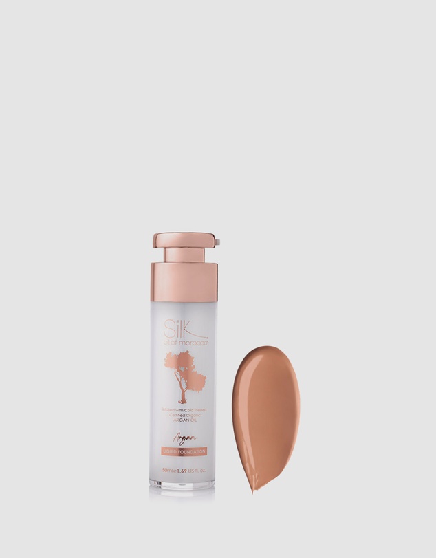 Silk Oil of Morocco - Argan Liquid Foundation - Dark Tan