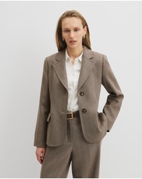 Country Road - Herringbone Blazer