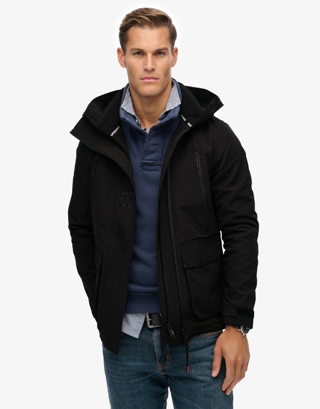 Superdry - Slim Fit Hood Ultimate Embroidered Windbreaker