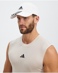 adidas Performance - 3-Stripes Cotton Twill Baseball Cap