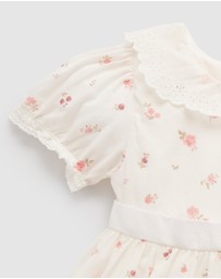 Purebaby - Rosebud Dress - Babies-Kids