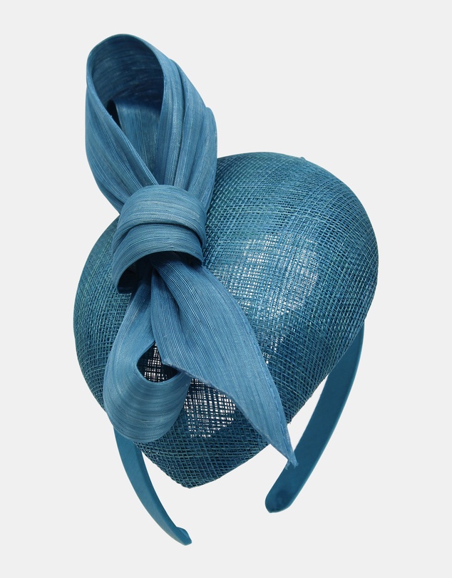 Morgan & Taylor - Rosie Fascinator in Teal Green