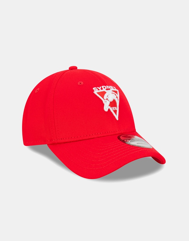 New Era - Sydney Swans Official Team Colours 9FORTY Cloth Strap Cap