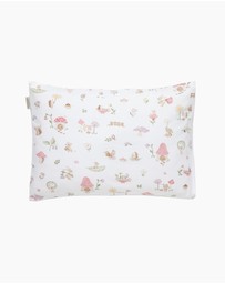 Living Textiles - Organic Toddler Pillowcase - Whimsical Wonderland