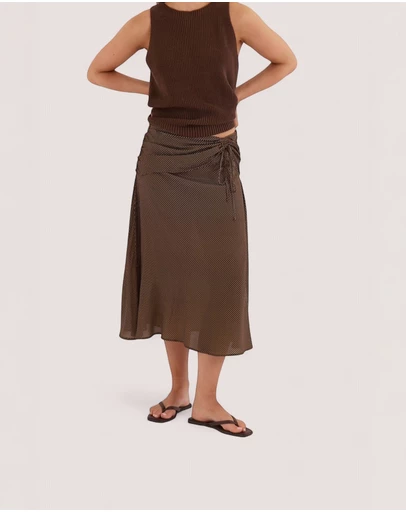 Sass - Oriana Ruched Waist Skirt