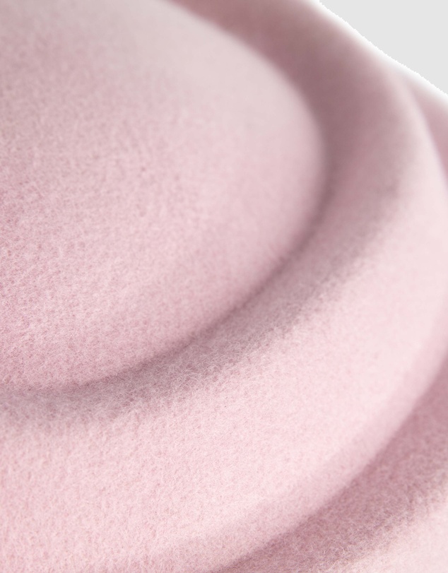 Max Alexander - Felt Pink Pillbox Hat