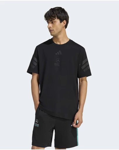 adidas Performance - MERCEDES - AMG PETRONAS FORMULA 1 TEAM NIGHT TEE Mens