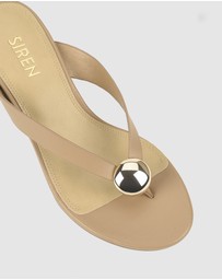 Siren - Chloe Thong Wedges
