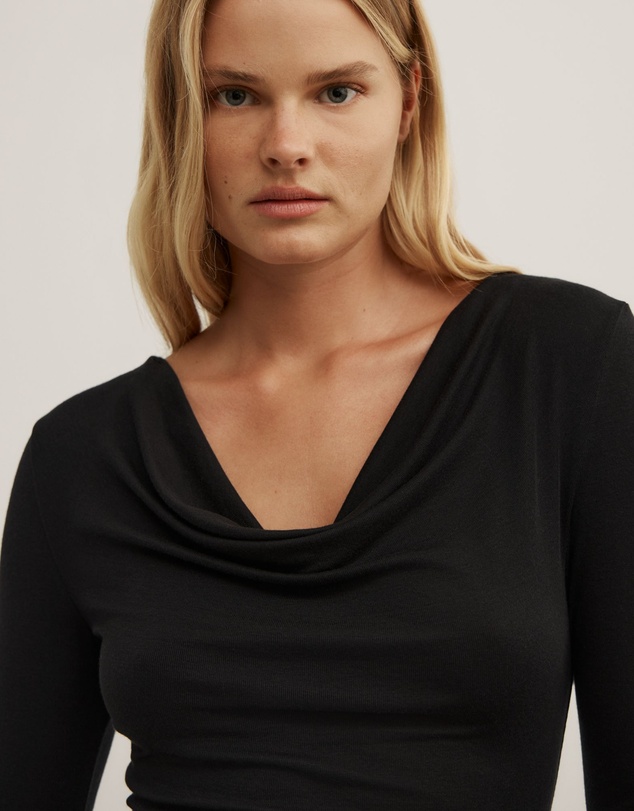 Witchery - Cowl Neck Long Sleeve Top