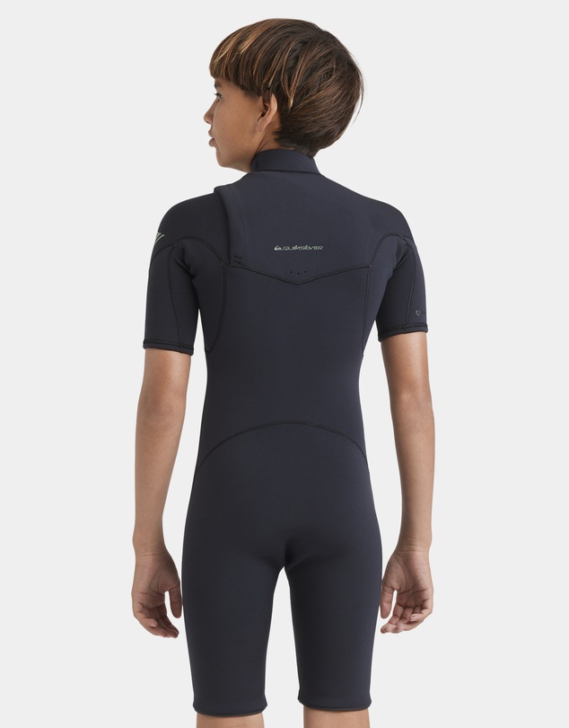 Quiksilver - Boys 8 to 16 2/2mm Everyday Sessions Chest Zip Springsuit