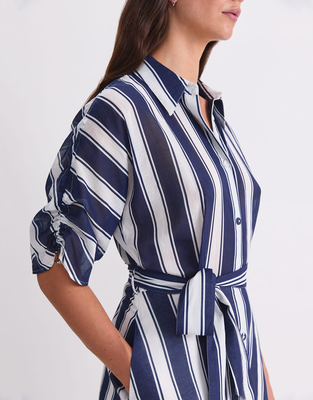 Sportscraft - Dinah Cotton Stripe Dress