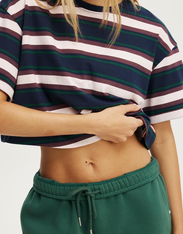 Cotton On Body Active - Cropped Graphic Active Tee