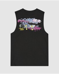 Santa Cruz - Meek Scratched Slasher Muscle Tee  - Teens