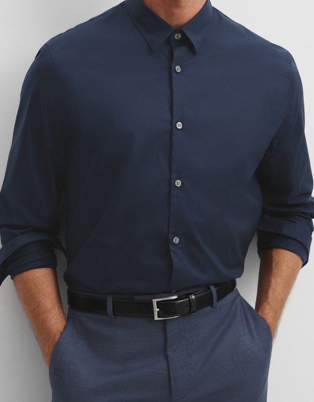 Country Road - Slim Fit Stretch Cotton Shirt