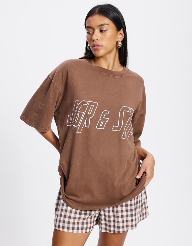 JGR & STN - Haze Oversized T-Shirt - ICONIC EXCLUSIVE