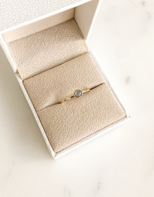 Luna Rae - Solid Gold - Stellar Ring