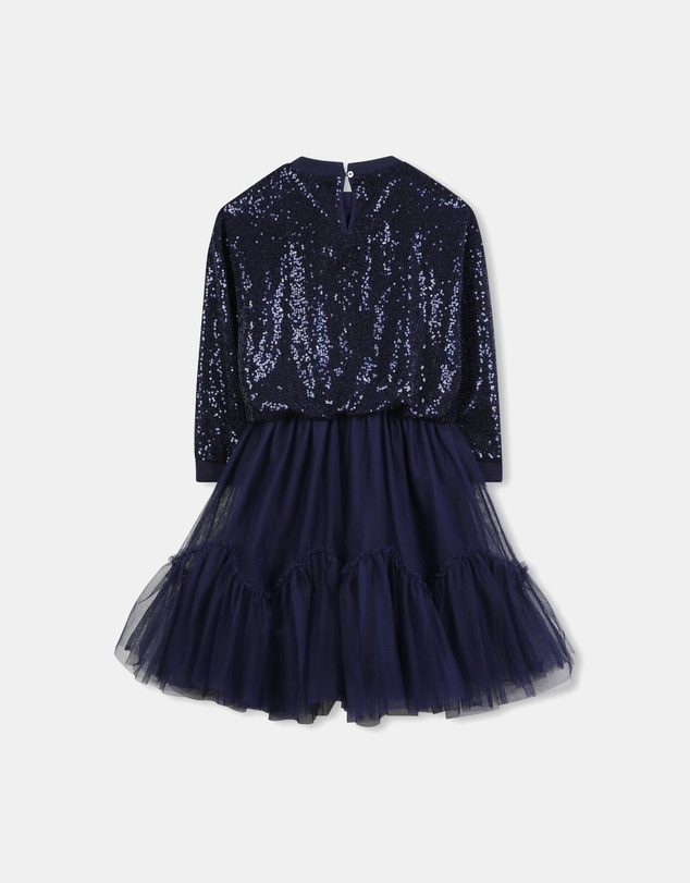 Billieblush - Sequin-Embellished Tulle Dress - Kids-Teens