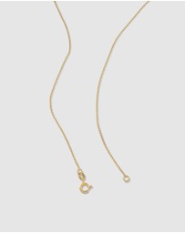Von Treskow - Fine necklace with VT flat heart
