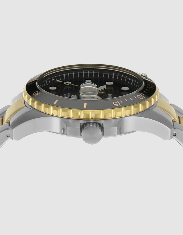 Fossil - Fossil Blue Dive Two Tone Analogue Watch