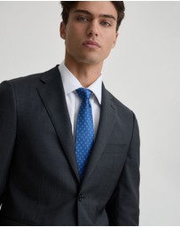 Oxford - Byron 1/2 Canvas Wool Suit Jacket