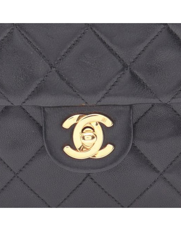 Pre-Loved by Azura Reborn - Pre-Loved Mini Square Classic Lambskin Single Flap